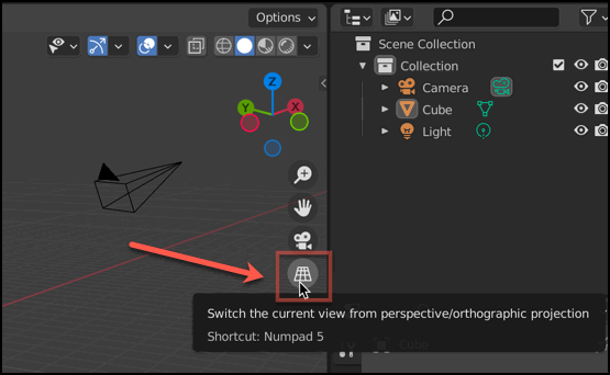 Blender - grid view